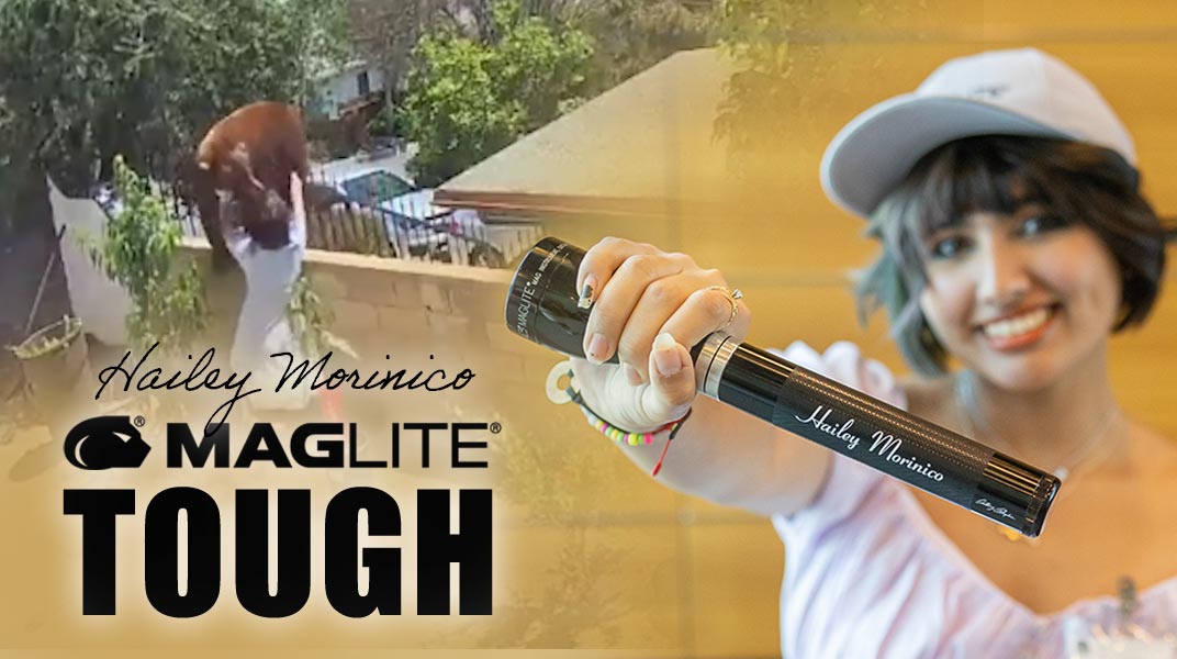 Hailey Morinico Receives the MAGLITE TOUGH award!