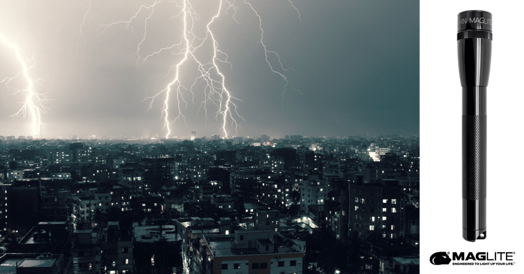 There Were No Lights Outside... Only My Mini-Maglite!