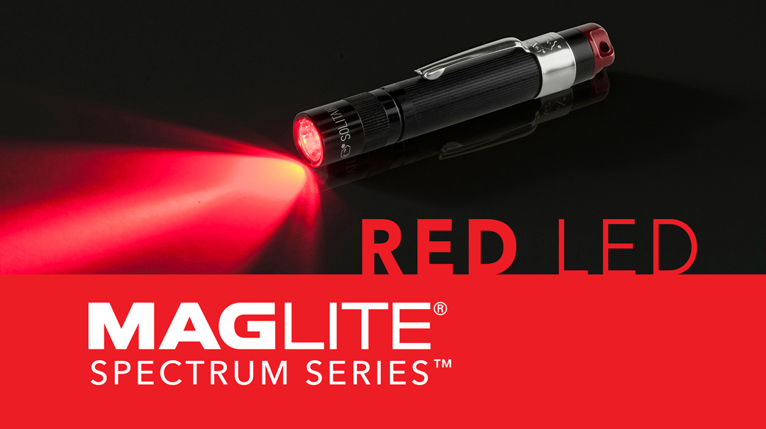 THE MAGLITE® SPECTRUM RED LED FLASHLIGHTS Maglite
