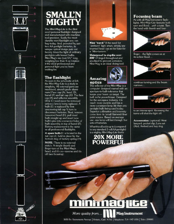Mini Maglite® Classic - Test