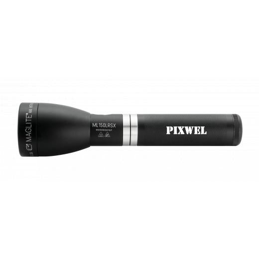 ML150LRSX Rechargeable LED Fast-Charging Flashlight - Matte Black - Custom Tactical Engraving