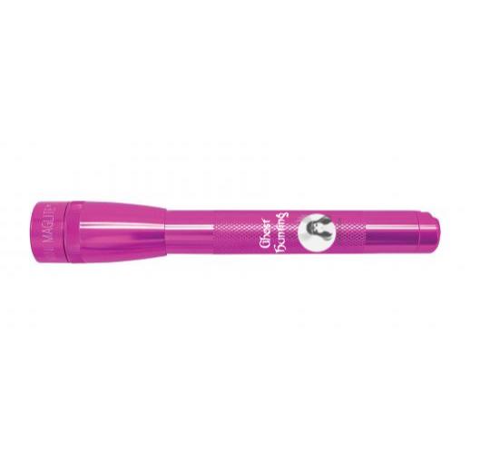 Mini Maglite Pro LED Flashlight - Pink - Custom Engraving