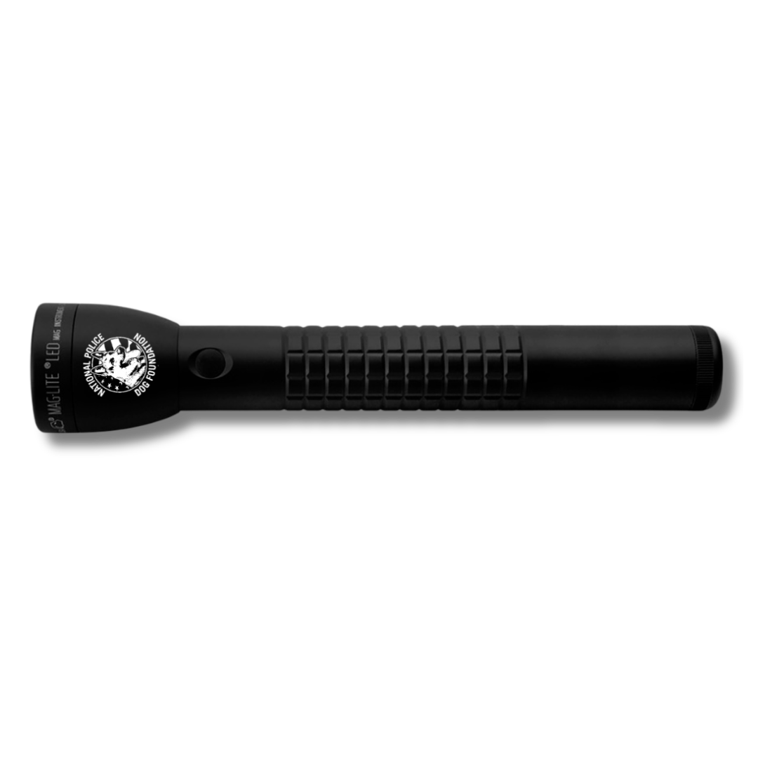 ML300LX, 3 Cell LED Flashlight, Flat Black, National Police Dog Foundation- Chipboard Box
