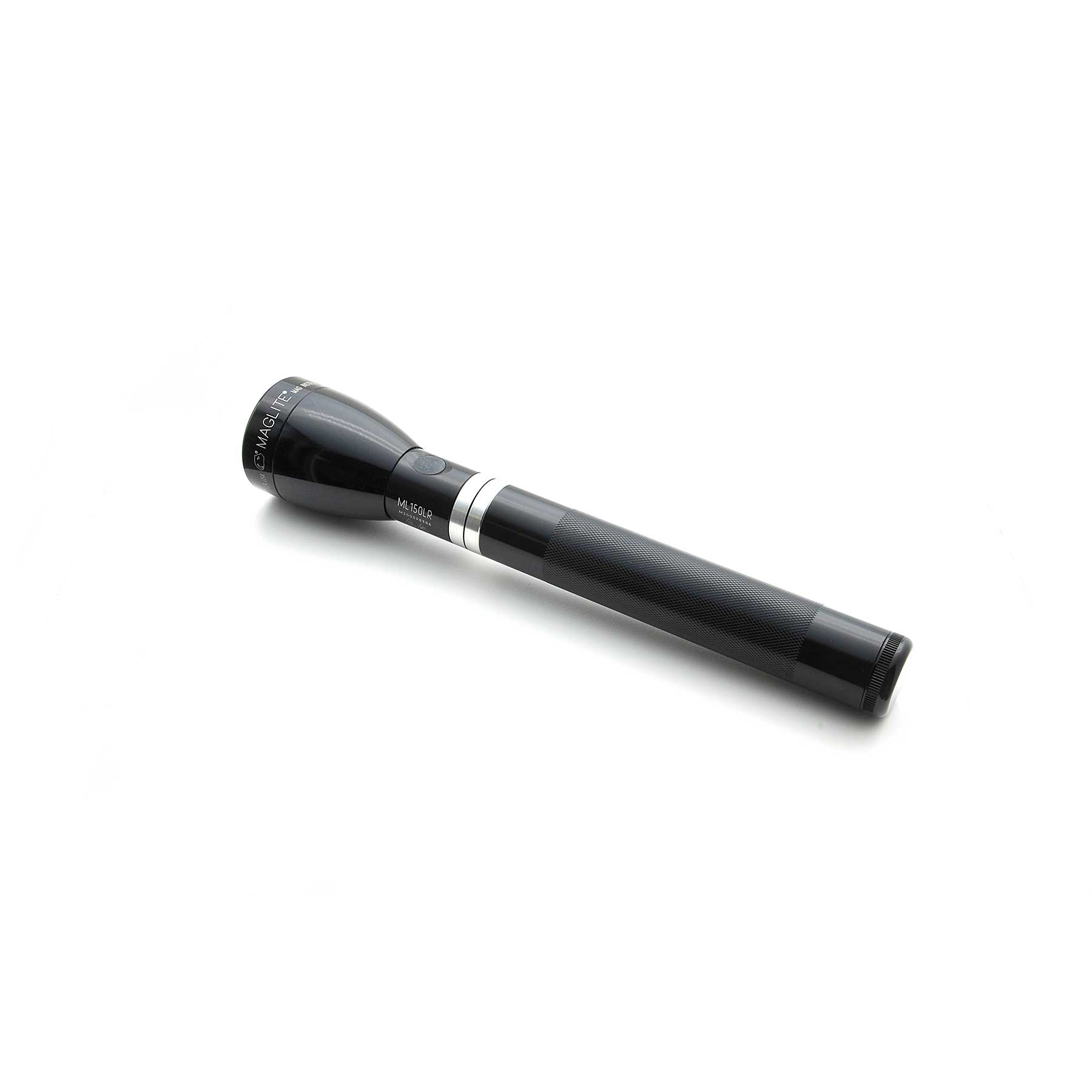 ML150LR Rechargeable LED Fast - Charging Flashlight - Black - Custom Tactical Engraving