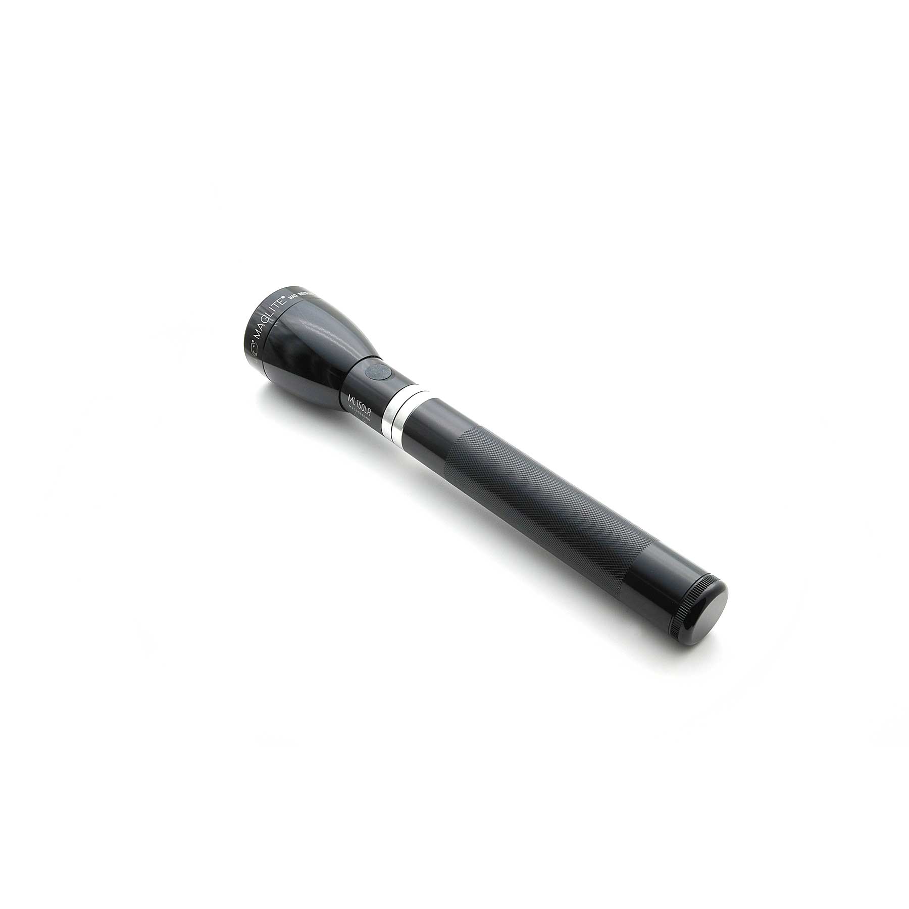 ML150LR Rechargeable LED Fast - Charging Flashlight - Black - Custom Tactical Engraving