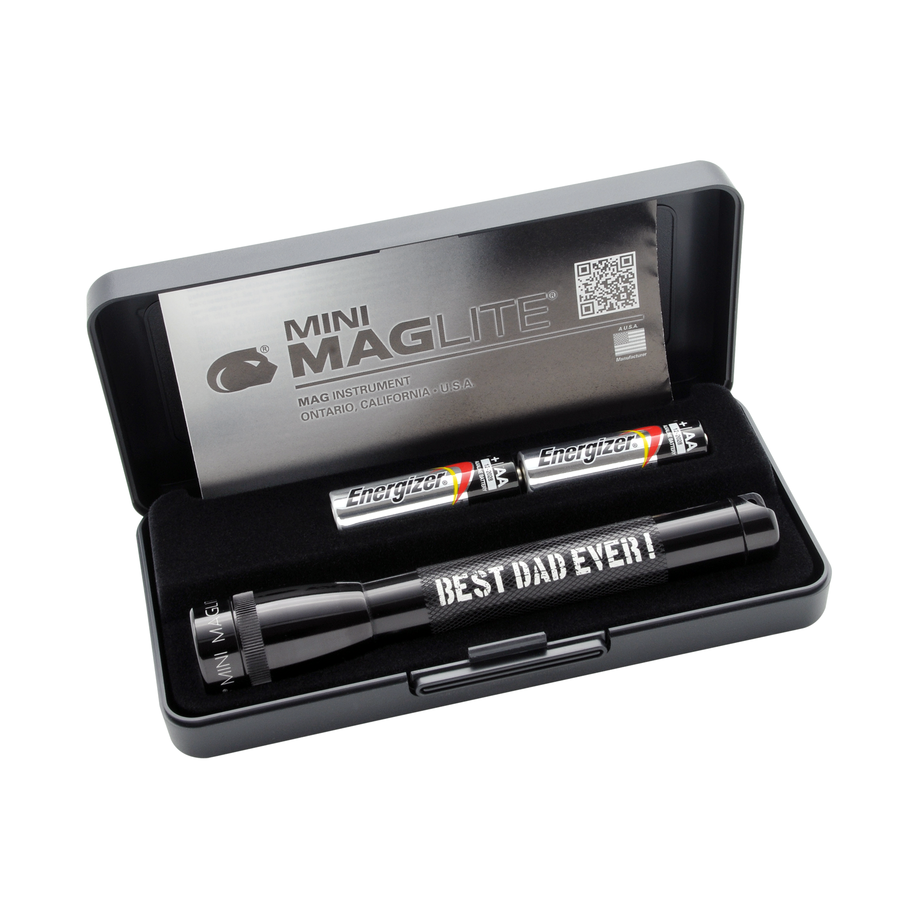 best 2 in 1 rechargable flashlight Maglite Xenon 2AA Mini Flashlight Black