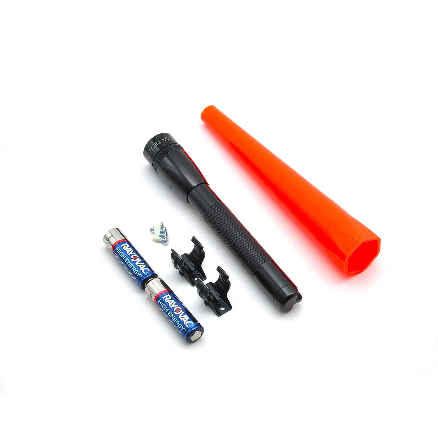 Mini Maglite AA LED Flashlight - Safety Pack