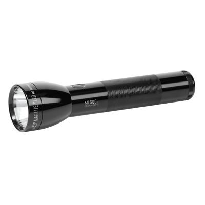Maglite ML300L 2-Cell LED Flashlight, Black