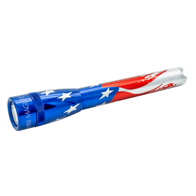 Mini Maglite Flag-Lite LED Flashlight Americana