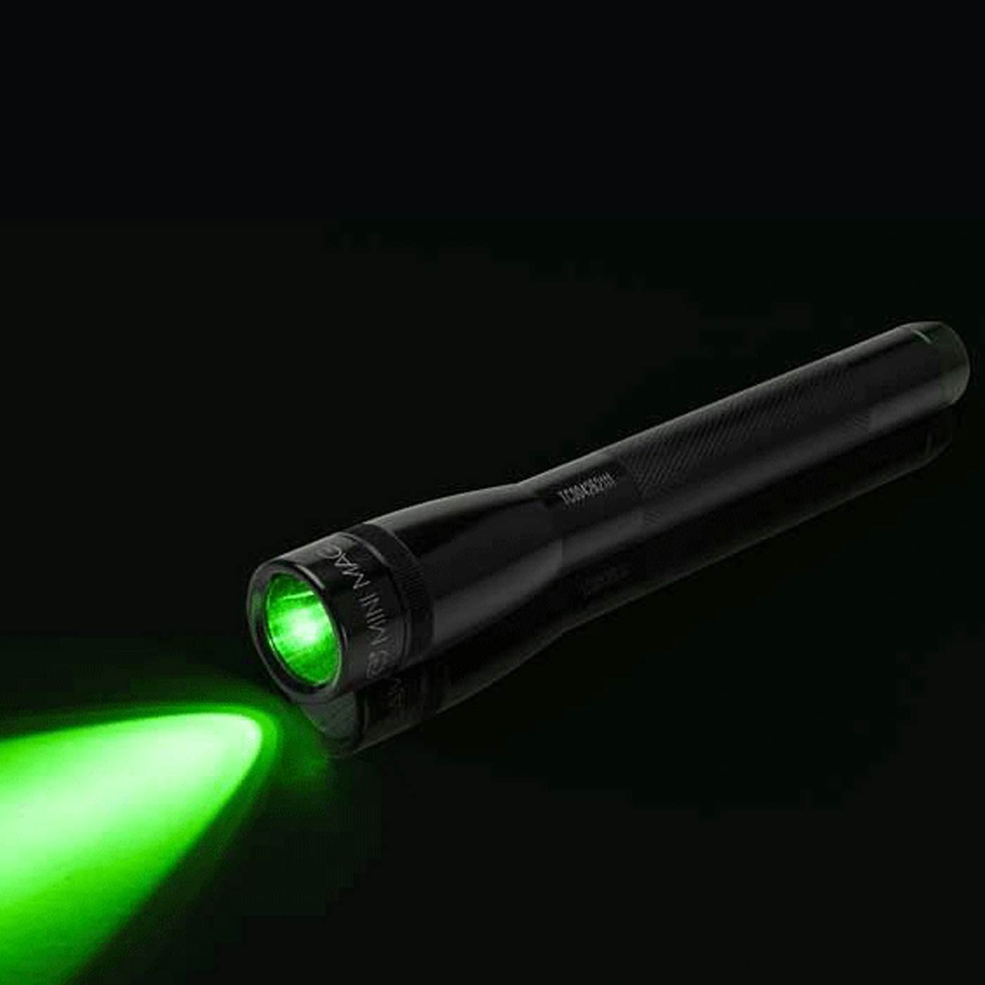 Mini Maglite AA Green Spectrum LED pocket flashlight