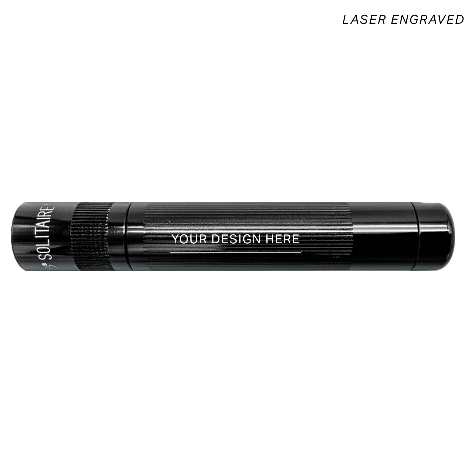 Solitaire LED Keychain Flashlight Black Engraving – Maglite Solitaire LED Keychain Flashlight Black Engraving – Maglite