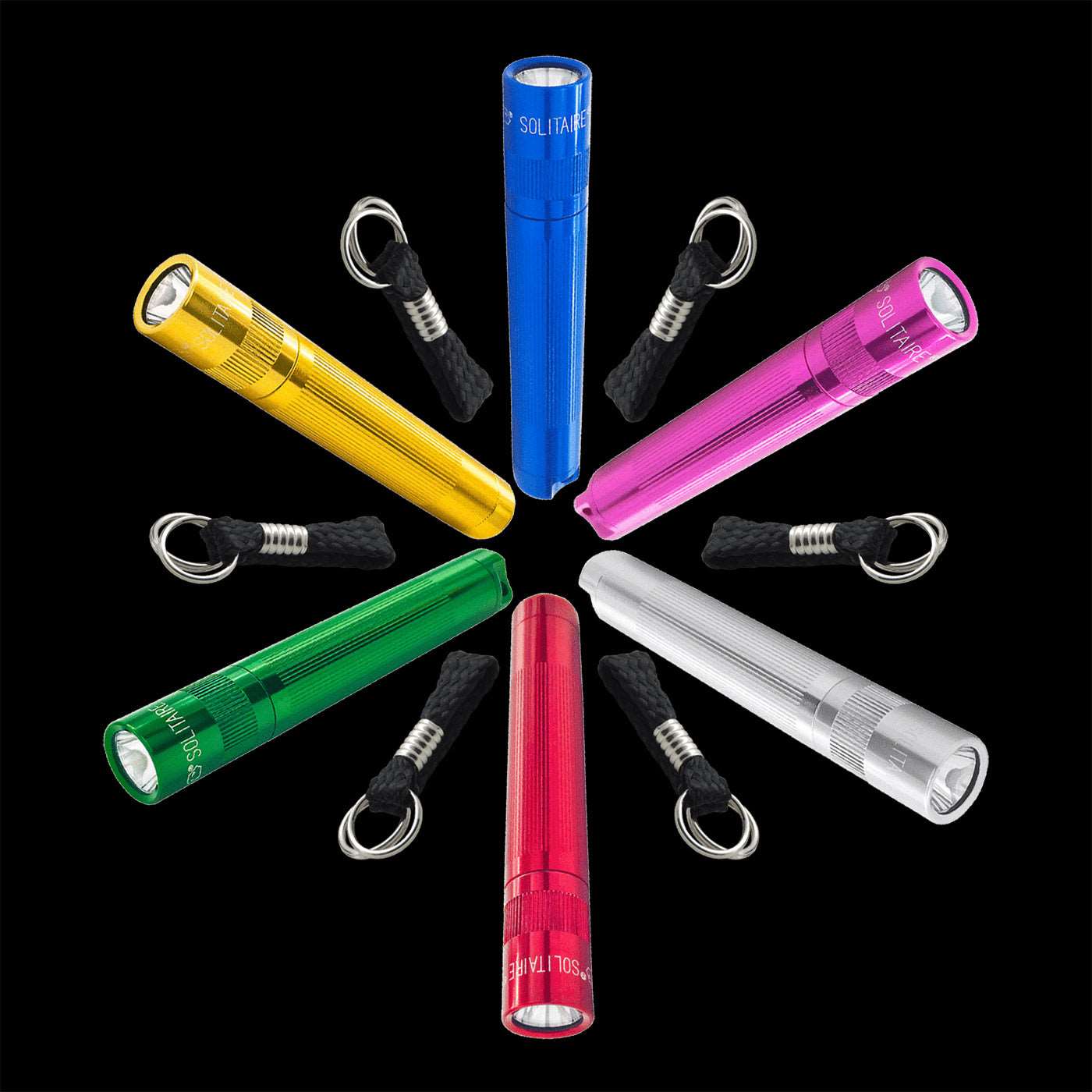 Maglite Solitaire Incandescent pocket keychain flashlights