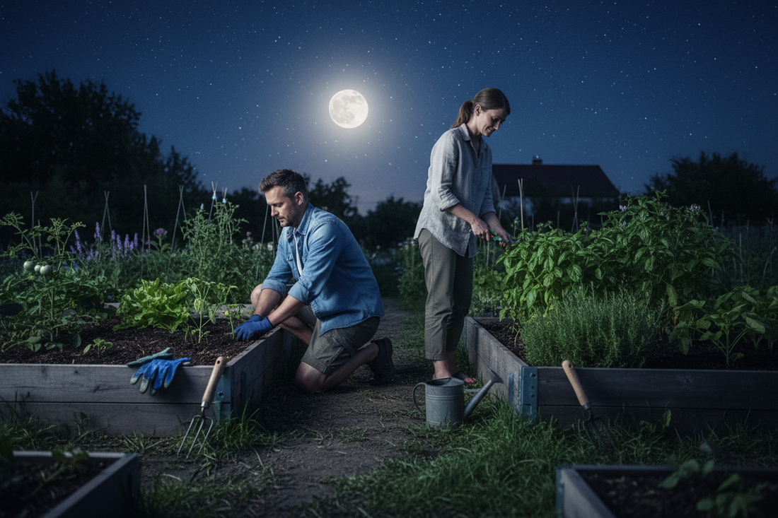 Night Gardening Tips: Because the Moon Was Just Sitting There Doing Nothing