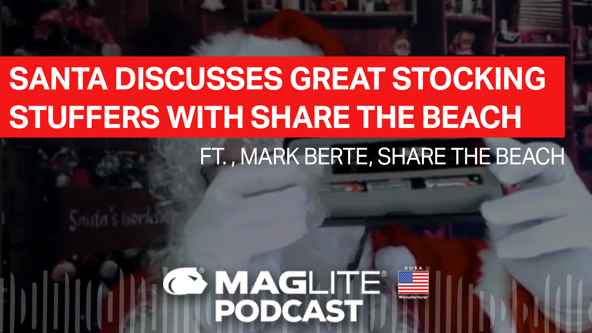 Santa Discusses Great Stocking Stuffers