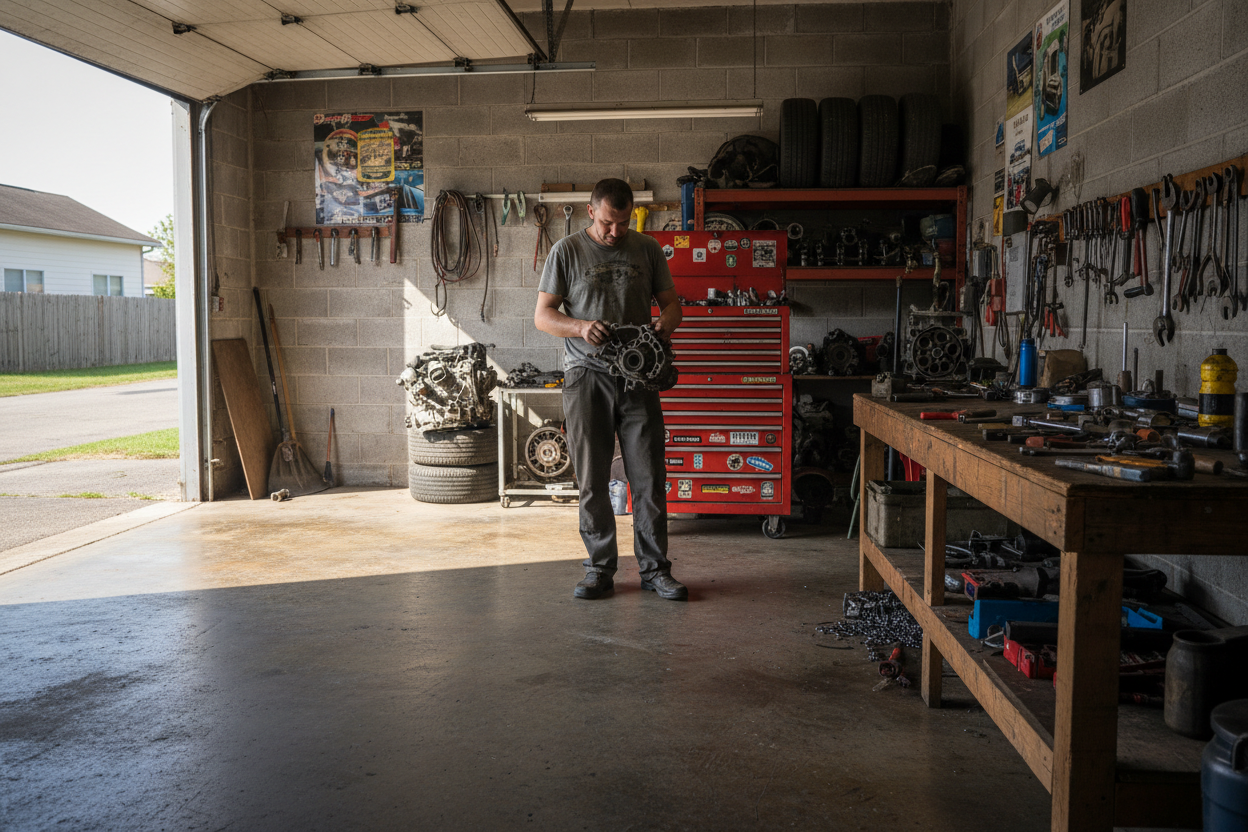 Garage Lighting: How I Learned to Trust Maglite More Than My Ceiling