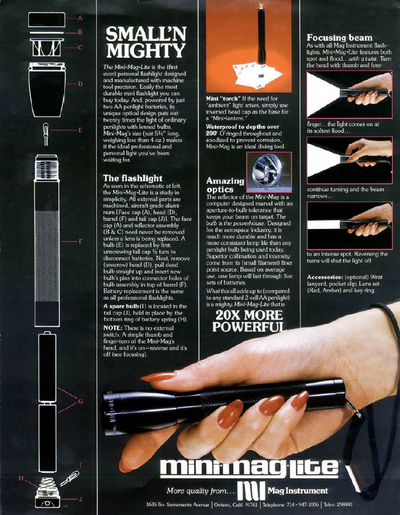 Mini Maglite® Classic - Test