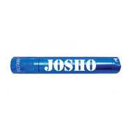 Blue Solitaire LED key chain flashlight engraved with Josho.