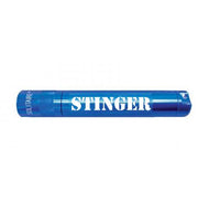 Blue Solitaire LED key chain flashlight with STINGER engraving