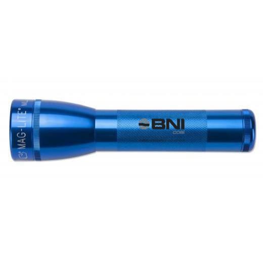 ML25LT LED 2-Cell C Flashlight - Blue - Custom Engraving