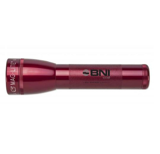 ML25LT LED 2-Cell C Flashlight - Red - Custom Engraving