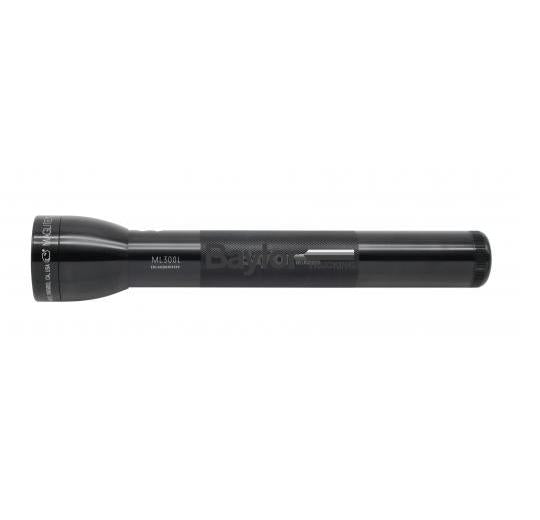 ML300L LED 3-Cell D Flashlight - Black - Custom Engraving