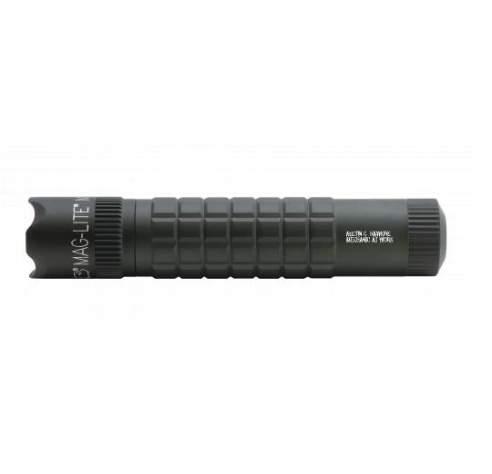 MAG-TAC CR123 LED Flashlight Crowned Bezel - Foliage Green - Custom Engraving