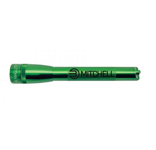 Mini Maglite Pro LED Flashlight - Dark Green - Custom Engraving