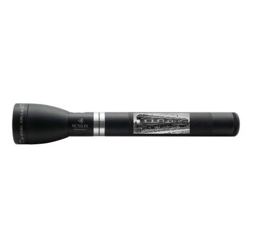 ML150LRX Rechargeable LED Fast - Charging Flashlight - Matte Black - Custom Engraving