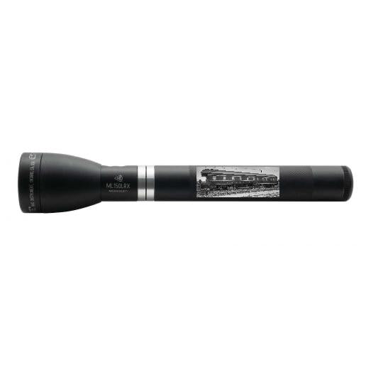 ML150LRX Rechargeable LED Fast - Charging Flashlight - Matte Black - Custom Engraving