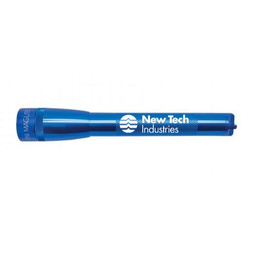 Mini Maglite Pro LED Flashlight - Blue - Custom Engraving