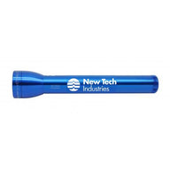 Blue ML300L LED 3-Cell D flashlight branded New Tech Industries