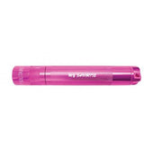 Solitaire LED Key Chain Flashlight - Pink - Custom Engraving