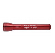 ML300L LED 3-Cell D Flashlight - Red - Custom Engraving
