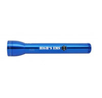 Blue ML300L LED 3-Cell D flashlight with custom engraving High's EMS