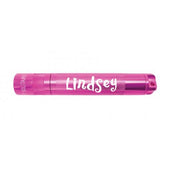 Solitaire LED Key Chain Flashlight - Pink - Custom Engraving