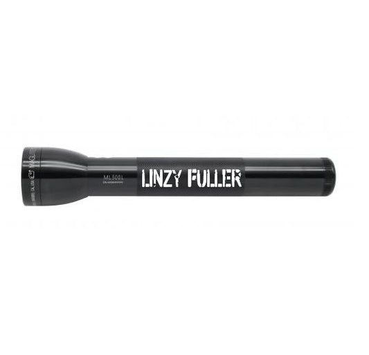 ML300L LED 3-Cell D Flashlight - Black - Custom Engraving