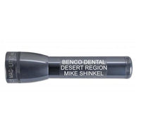 Gray ML25LT LED two-cell C flashlight with engraving Benco Dental Desert Region Mike Shinkel