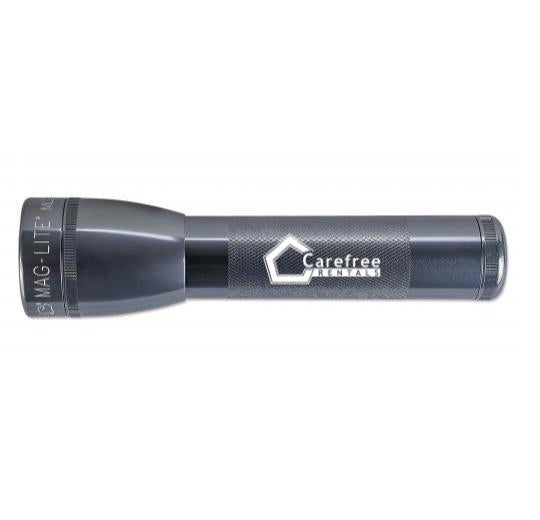 ML25LT LED 2-Cell C Flashlight - Gray - Custom Engraving