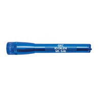 Blue Mini Maglite Pro LED Flashlight with custom engraving