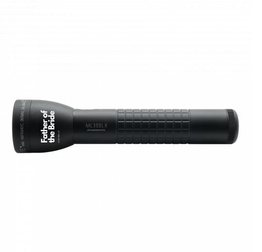 ML300LX 2D LED Flashlight - Black - Custom Engraving