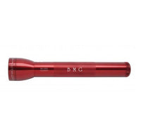 Red ML300L LED 3-Cell D flashlight with custom engraving