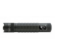 Foliage green MAG-TAC CR123 LED flashlight with crowned bezel and custom engraving