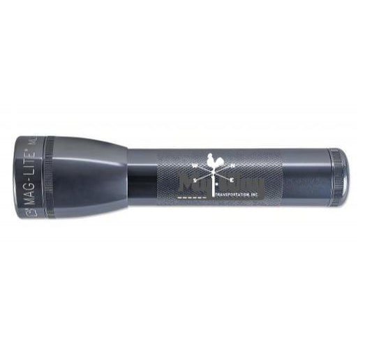 ML25LT LED 2-Cell C Flashlight - Gray - Custom Engraving