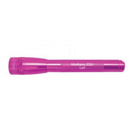 Pink Mini Maglite Pro LED flashlight with Modtrans 2024 Lori engraving