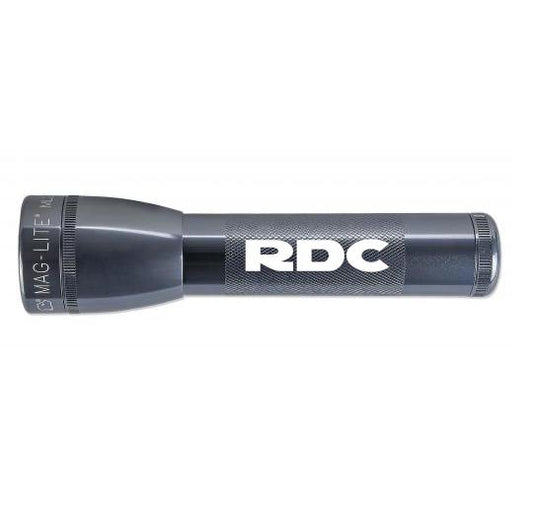 ML25LT LED 2-Cell C Flashlight - Gray - Custom Engraving