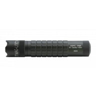 MAG-TAC CR123 LED flashlight with crowned bezel in foliage green engraved with GSWC PNM St. Cecilia 115KV 2024