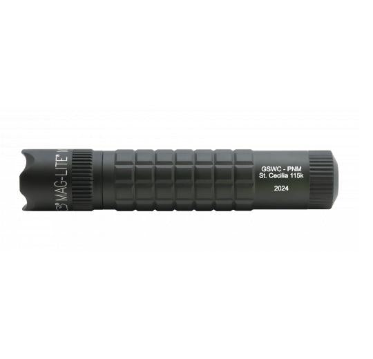 MAG-TAC CR123 LED Flashlight Crowned Bezel - Foliage Green - Custom Engraving