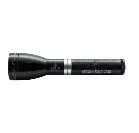 ML150LRS Rechargeable LED Fast-Charging Flashlight - Gloss Black - Custom Engraving