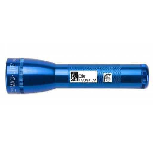 ML25LT LED 2-Cell C Flashlight - Blue - Custom Engraving