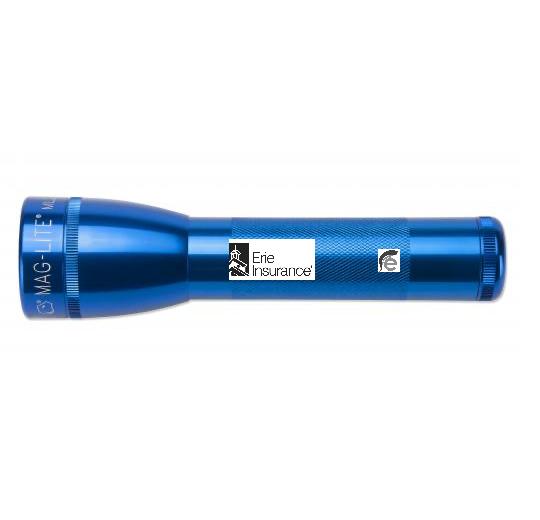 ML25LT LED 2-Cell C Flashlight - Blue - Custom Engraving